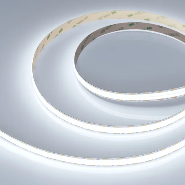 Лента COB-X1088-12mm 24V White6000 (22 W/m, IP20, 5m) (Arlight, 5 лет), артикул 046929