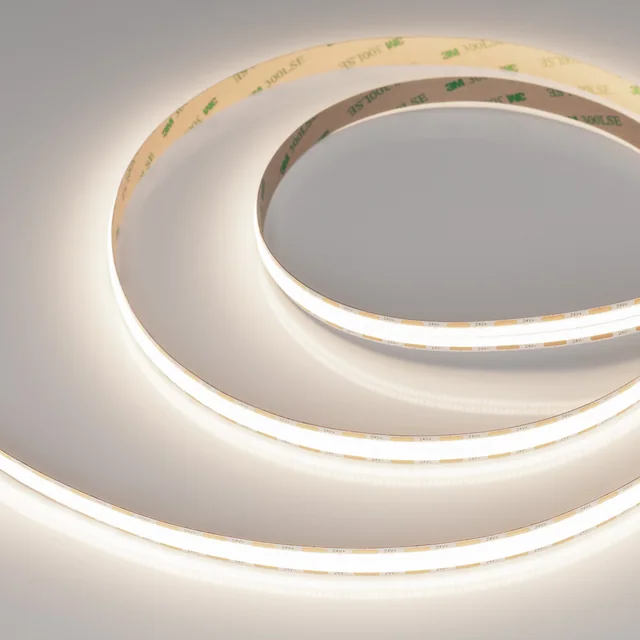 Лента COB-X1088-12mm 24V Day4000 (22 W/m, IP20, 5m) (Arlight, 5 лет), артикул 046930