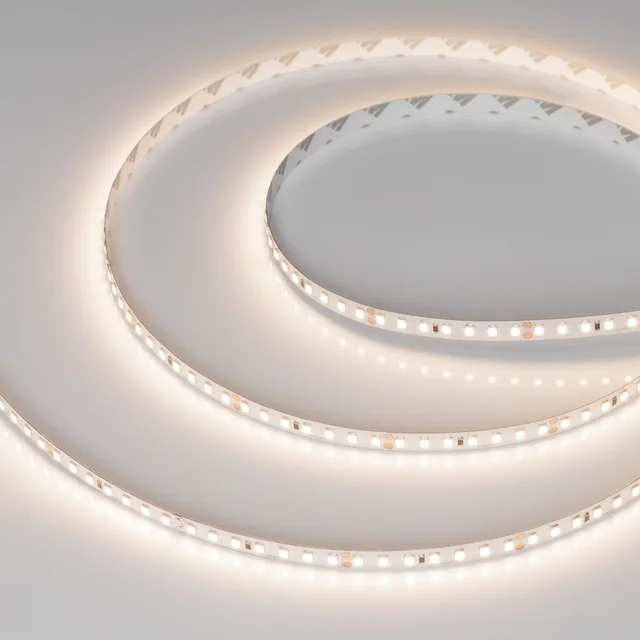 Лента UL-A140-8mm 24V Warm3500 (10 W/m, IP20, 5m) (Arlight, 7 лет), артикул 046975
