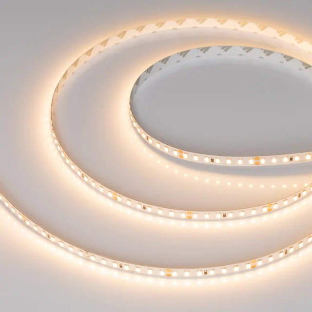 Лента UL-A140-8mm 24V Warm2700 (10 W/m, IP20, 5m) (Arlight, 7 лет), артикул 046977