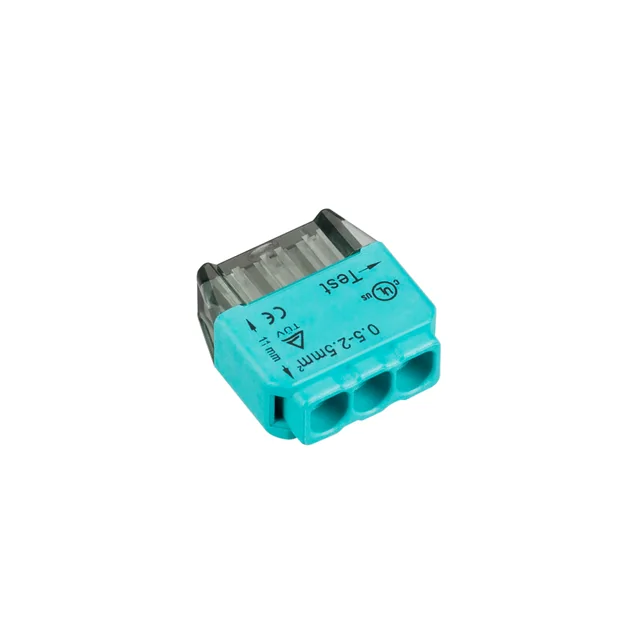 Клемма-коннектор ARL-QCT-3WS2.5-32A-BOX20 (Arlight, Пластик), артикул 047407