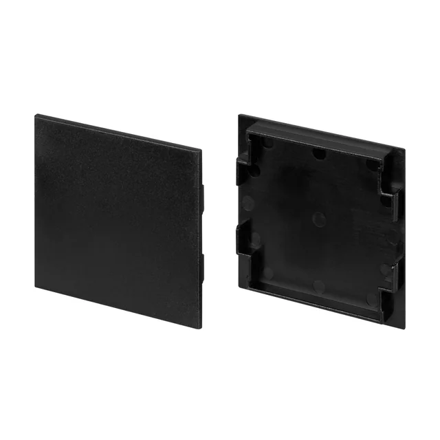 Заглушка LINE-5050-DUAL BLACK  (Arlight, Пластик), артикул 047514