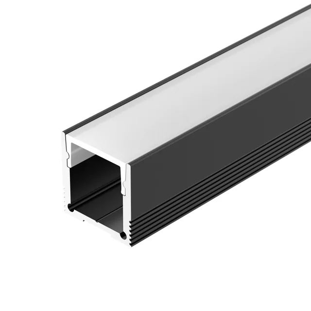 Профиль SL-SLIM20-H20-2000 BLACK (Arlight, Алюминий), артикул 047632