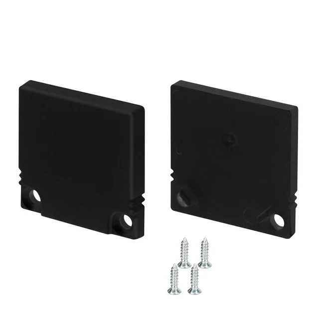 Заглушка SL-SLIM20-H20 BLACK глухая  (Arlight, Пластик), артикул 047638