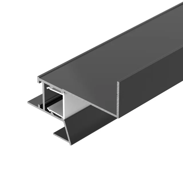 Профиль CEIL-S18-SHADOW-SIDE-3000 BLACK (Arlight, Алюминий), артикул 047639