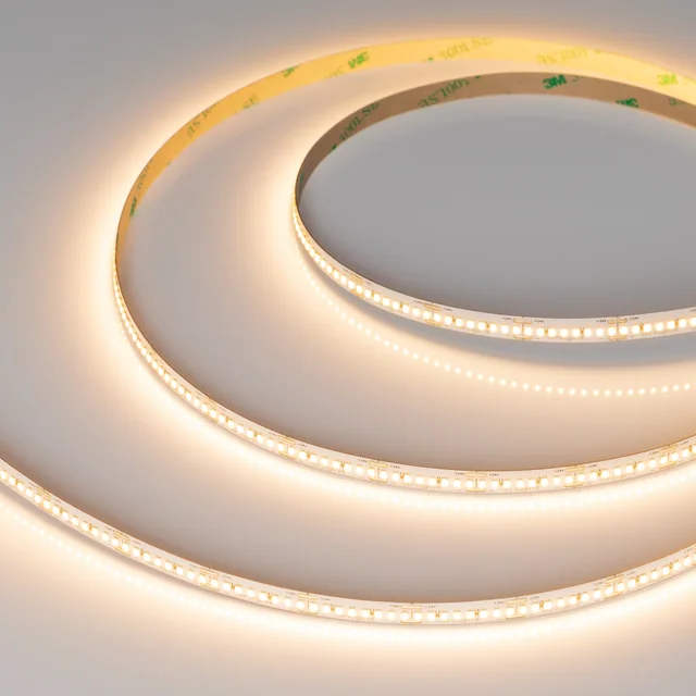 Лента MICROLED-M320-8mm 24V Warm2700 (8 W/m, IP20, 2216, 5m) (Arlight, 130 лм/Вт), артикул 047866