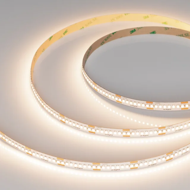 Лента UL-A240-10mm 24V Warm3500 (19 W/m, IP20, 5m) (Arlight, 7 лет), артикул 048127