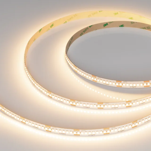 Лента UL-A240-10mm 24V Warm3000 (19 W/m, IP20, 5m) (Arlight, 7 лет), артикул 048128