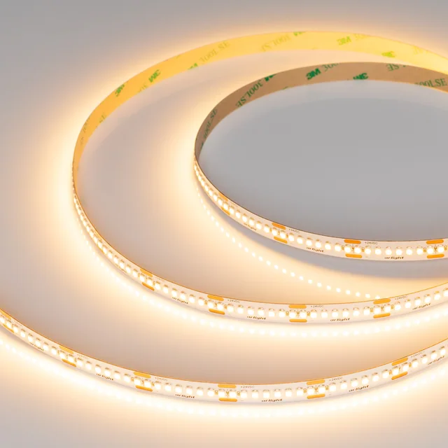 Лента UL-A240-10mm 24V Warm2700 (19 W/m, IP20, 5m) (Arlight, 7 лет), артикул 048129