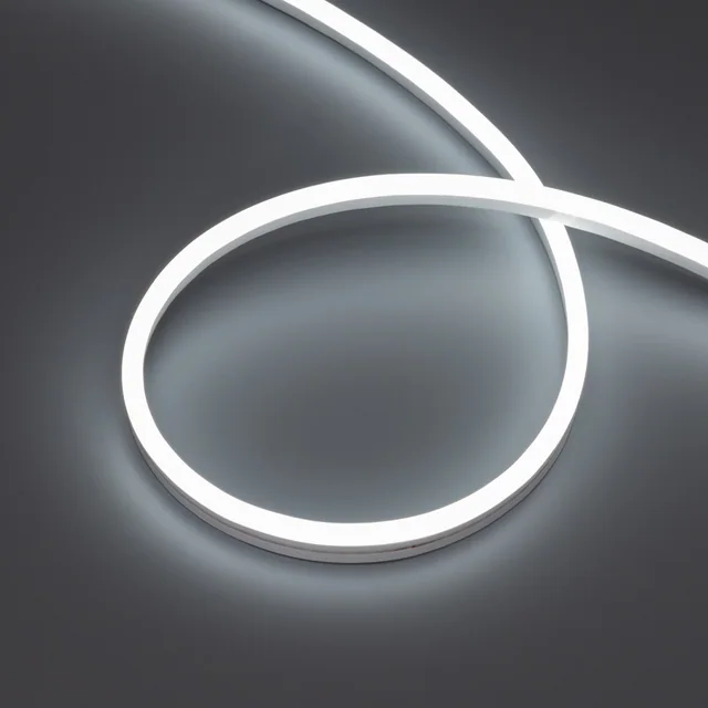 Лента герметичная HALO-SIDE-A160-06x13mm 24V White6000 (10 W/m, IP67, 5m, wire x1) (Arlight, Силикон, 3 года), артикул 048203