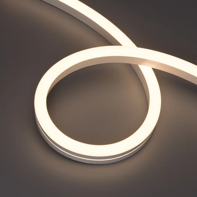 Лента герметичная HALO-SIDE-A160-15x25mm 24V Warm3000 (10 W/m, IP67, 5m, wire x1) (Arlight, Силикон, 3 года), артикул 048233