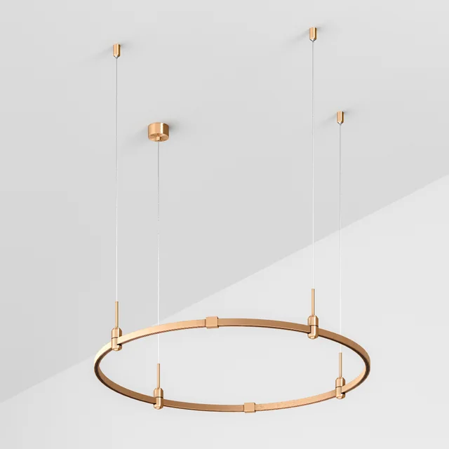 Основание ART-APRIORI-ROUND-HANG-R1000 (GD) (Arlight, IP20 Металл, 3 года), артикул 048474