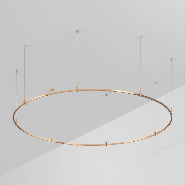 Основание ART-APRIORI-ROUND-HANG-R3000 (GD) (Arlight, IP20 Металл, 3 года), артикул 048478