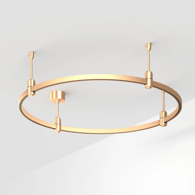 Основание ART-APRIORI-ROUND-ROD-200-R800 (GD) (Arlight, IP20 Металл, 3 года), артикул 048481