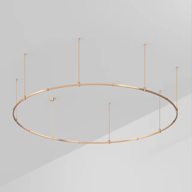 Основание ART-APRIORI-ROUND-ROD-800-R3000 (GD) (Arlight, IP20 Металл, 3 года), артикул 048486
