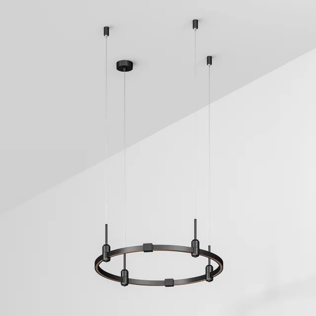 Основание ART-APRIORI-ROUND-HANG-R600 (BK) (Arlight, IP20 Металл, 3 года), артикул 048487