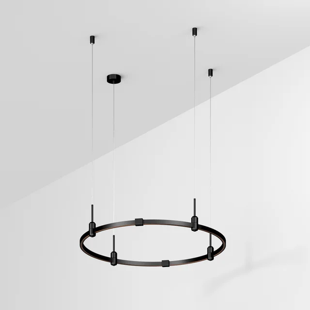 Основание ART-APRIORI-ROUND-HANG-R800 (BK) (Arlight, IP20 Металл, 3 года), артикул 048488