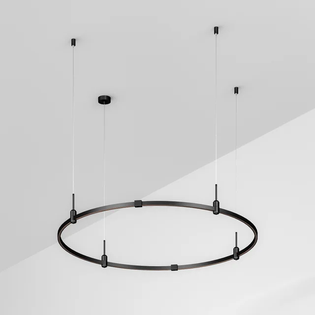Основание ART-APRIORI-ROUND-HANG-R1200 (BK) (Arlight, IP20 Металл, 3 года), артикул 048490