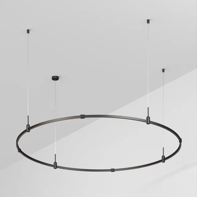 Основание ART-APRIORI-ROUND-HANG-R1500 (BK) (Arlight, IP20 Металл, 3 года), артикул 048491