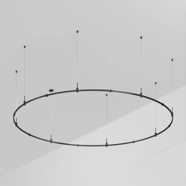 Основание ART-APRIORI-ROUND-HANG-R3000 (BK) (Arlight, IP20 Металл, 3 года), артикул 048493