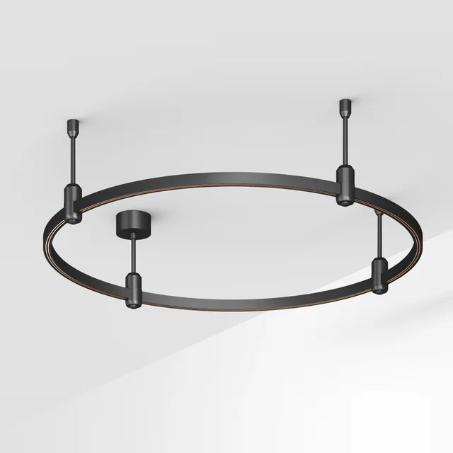 Основание ART-APRIORI-ROUND-ROD-200-R800 (BK) (Arlight, IP20 Металл, 3 года), артикул 048495