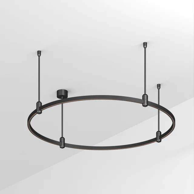 Основание ART-APRIORI-ROUND-ROD-400-R1000 (BK) (Arlight, IP20 Металл, 3 года), артикул 048496