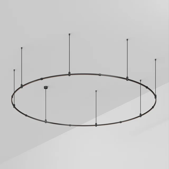 Основание ART-APRIORI-ROUND-ROD-800-R3000 (BK) (Arlight, IP20 Металл, 3 года), артикул 048500