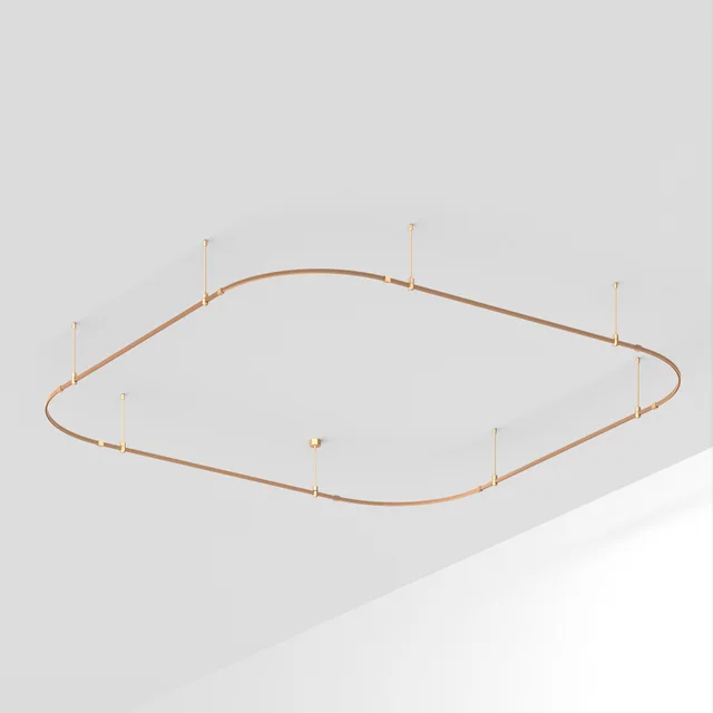 Основание ART-APRIORI-QUADRAT-SOFT-ROD-400-3500x3500 (GD) (Arlight, IP20 Металл, 3 года), артикул 048516