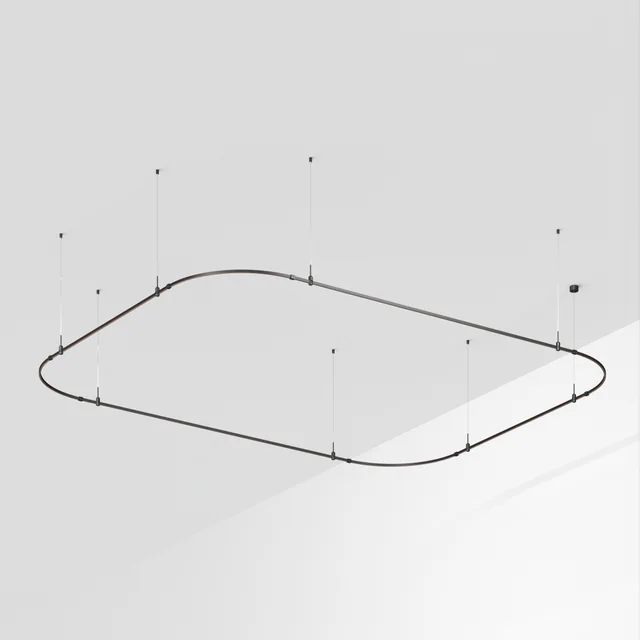 Основание ART-APRIORI-RECTANGLE-SOFT-HANG-4500x3500 (BK) (Arlight, IP20 Металл, 3 года), артикул 048539
