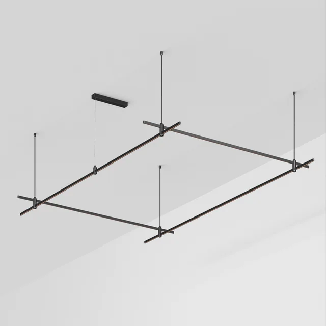 Основание ART-APRIORI-RECTANGLE-ROD-800-3000x2000 (BK) (Arlight, IP20 Металл, 3 года), артикул 048545
