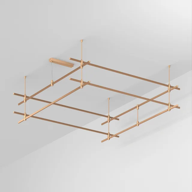 Основание ART-APRIORI-QUADRAT-2-ROD-400-2000x2000 (GD) (Arlight, IP20 Металл, 3 года), артикул 048548
