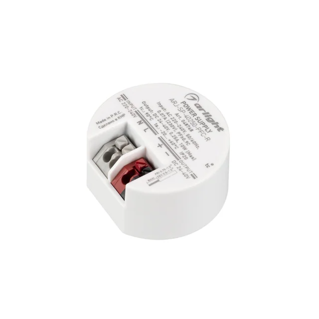 Блок питания ARJ-SP-40250-PFC-R (10W, 24-40V, 250mA) (Arlight, IP20 Пластик, 5 лет), артикул 048768