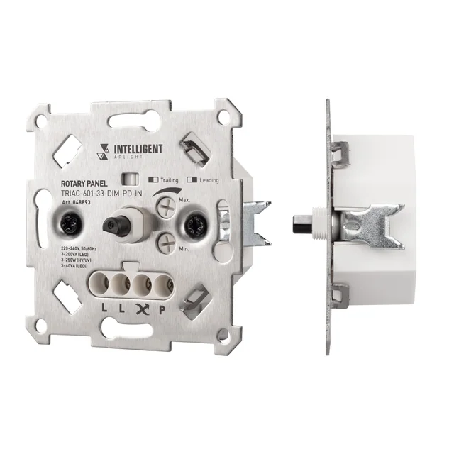 INTELLIGENT ARLIGHT Роторная панель TRIAC-601-33-DIM-PD-IN (230V, 1x1A, Механизм) (IARL, IP20 Металл, 3 года), артикул 048893