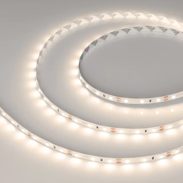 Лента RT-A60-8mm 12V Warm3000 (2 W/m, IP20, 2835, 50m) (Arlight, -), артикул 048983