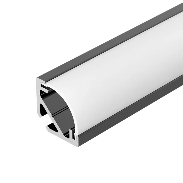 Профиль SL-KANT-H10-2000 BLACK (Arlight, Алюминий), артикул 049014