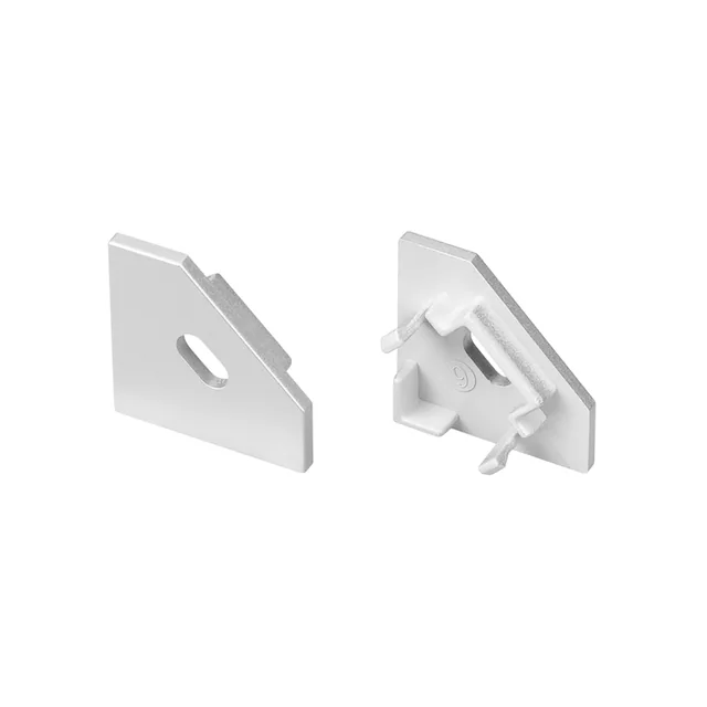 Заглушка SL-KANT-H18 FLAT с отверстием (Arlight, Пластик), артикул 049044