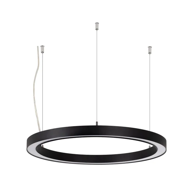 Светильник SP-CIRCLE-HANG-O3535-D500-30W Warm3000 (RAL9005, 120 deg, 230V) IP40 LED (Arlight, Алюминий), артикул 049360