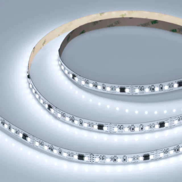 Лента SPI-A120-10mm 24V White6000-PX6-BPT (11 W/m, IP20, 2835, 5m) (Arlight, бегущий огонь), артикул 049434