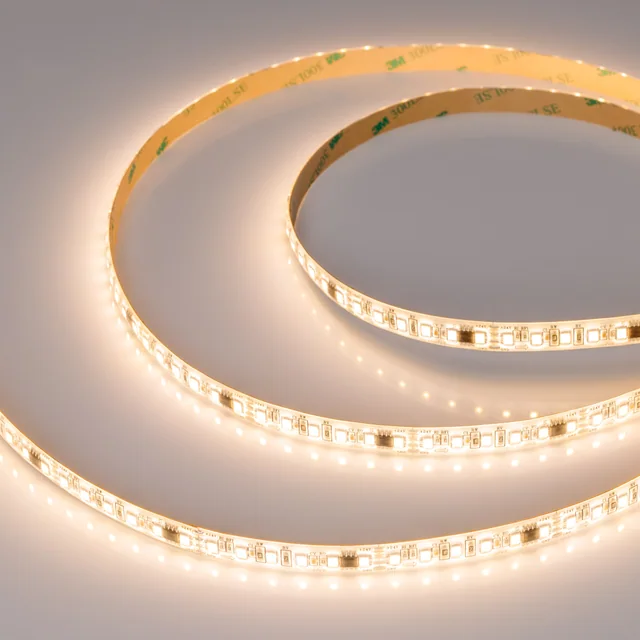 Лента герметичная SPI-SE-A120-10mm 24V Warm2700-PX6-BPT (11 W/m, IP65, 2835, 5m) (Arlight, бегущий огонь), артикул 049442