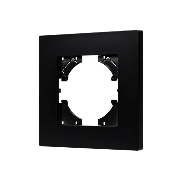 Рамка пластиковая FRM-PERIO-PL-1-BK (Arlight, -), артикул 049689