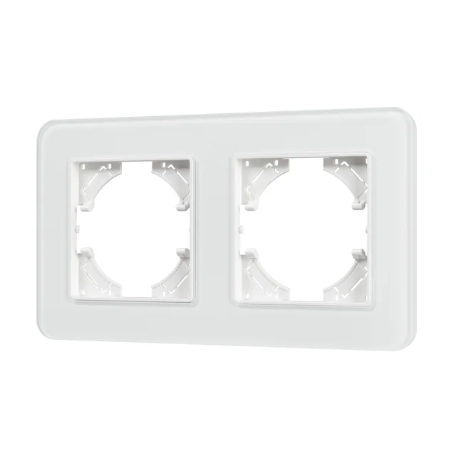 Рамка стеклянная FRM-OMALI-GS-2-WH (Arlight, -), артикул 049692