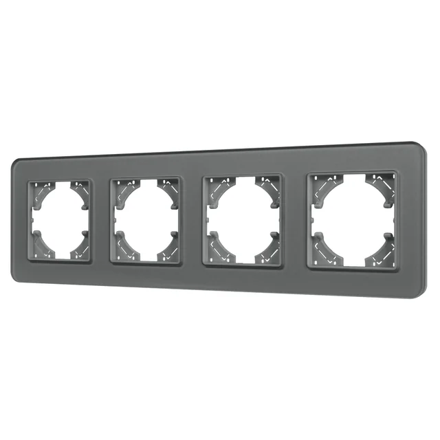 Рамка стеклянная FRM-OMALI-GS-4-GR (Arlight, -), артикул 049702