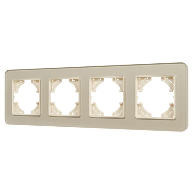 Рамка стеклянная FRM-OMALI-GS-4-GD (Arlight, -), артикул 049703