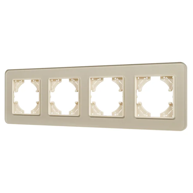 Рамка стеклянная FRM-OMALI-SFGS-4-GD (Arlight, -), артикул 049719