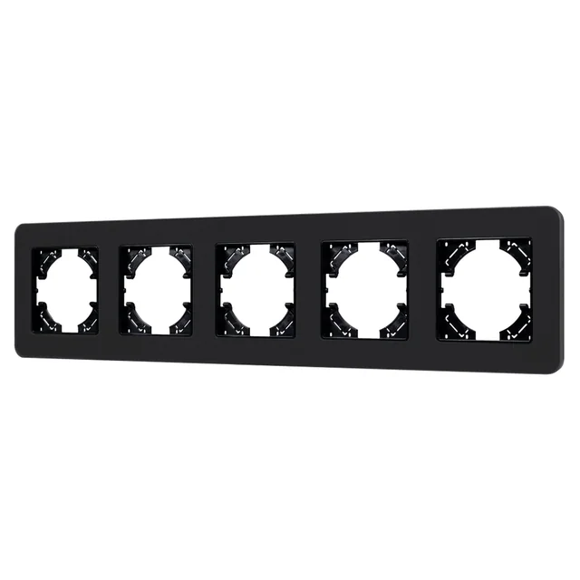 Рамка стеклянная FRM-OMALI-SFGS-5-BK (Arlight, -), артикул 049721