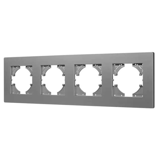 Рамка пластиковая FRM-PERIO-PL-4-GR (Arlight, -), артикул 049760