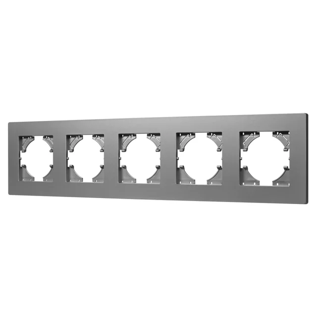 Рамка пластиковая FRM-PERIO-PL-5-GR (Arlight, -), артикул 049764