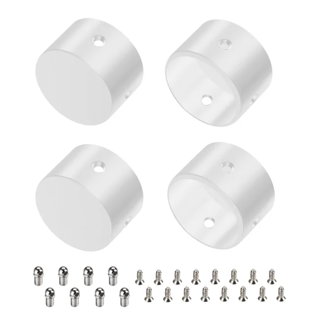 Заглушка WPH-FLEX-D22-360deg WHITE ALU глухая (Arlight, Металл), артикул 049939