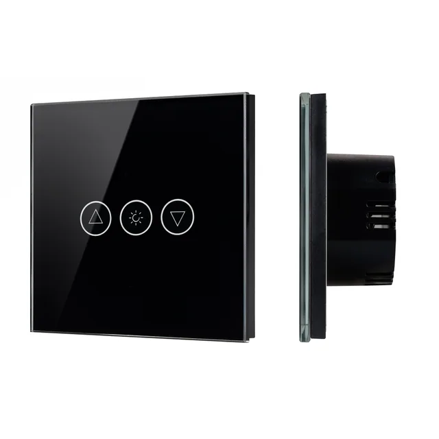 Светорегулятор сенсорный с Zigbee управлением SWT-OMALI-SD3-ZB-BK (250V, 500W) (Arlight, Стекло), артикул 050060