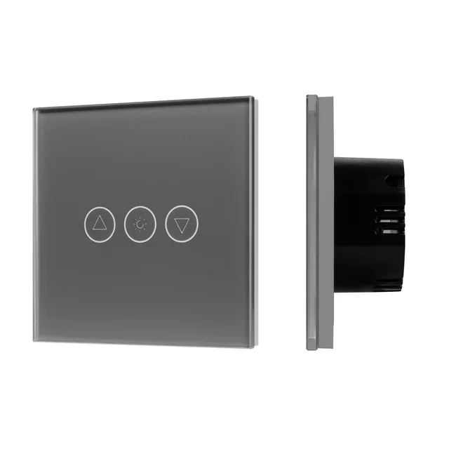 Светорегулятор сенсорный с Zigbee управлением SWT-OMALI-SD3-ZB-GR (250V, 500W) (Arlight, Стекло), артикул 050063